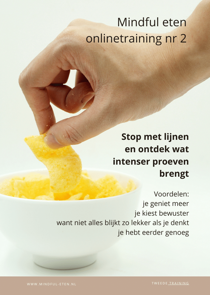 Doe mee met 2e Mindful eten challenge!