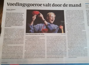 Wansink valt door de mand