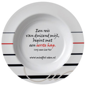 Mindful eten klein maken